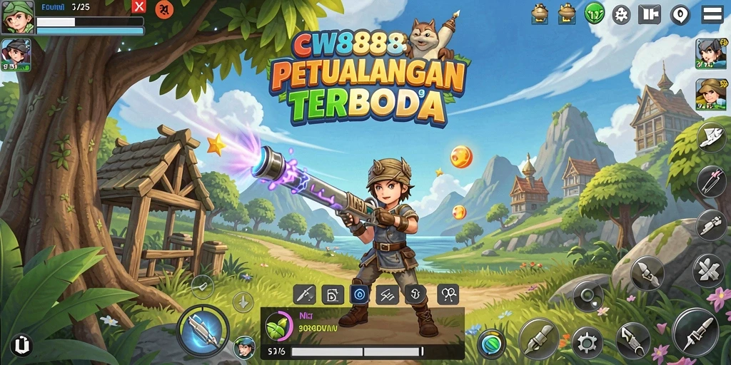Gameplay seru di dunia terbuka CW8888 yang memikat.
