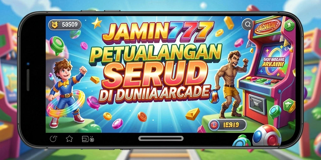 Tampilan utama gameplay JAMIN777 yang mendebarkan dan penuh warna.