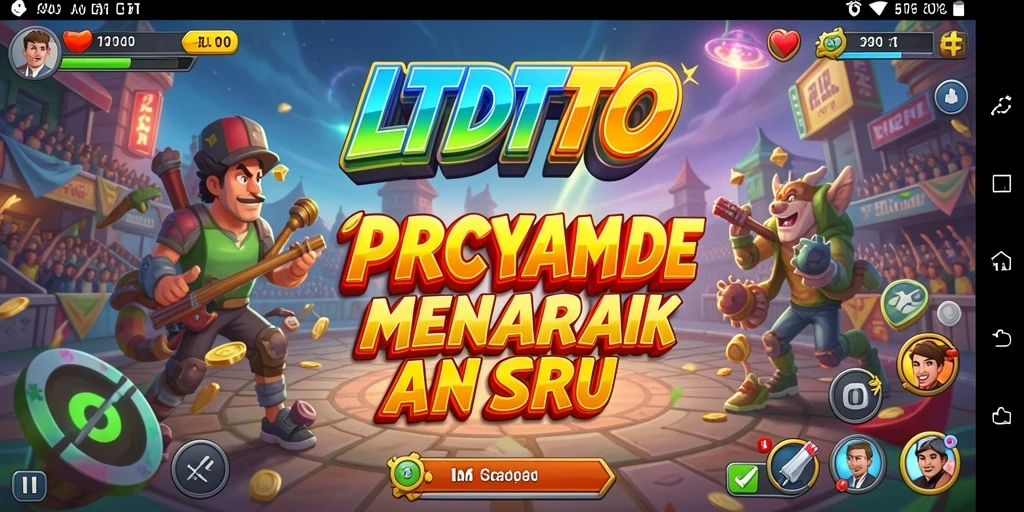 Tangkapan layar LTDTOTO menampilkan gameplay Arcade yang dinamis dan seru.