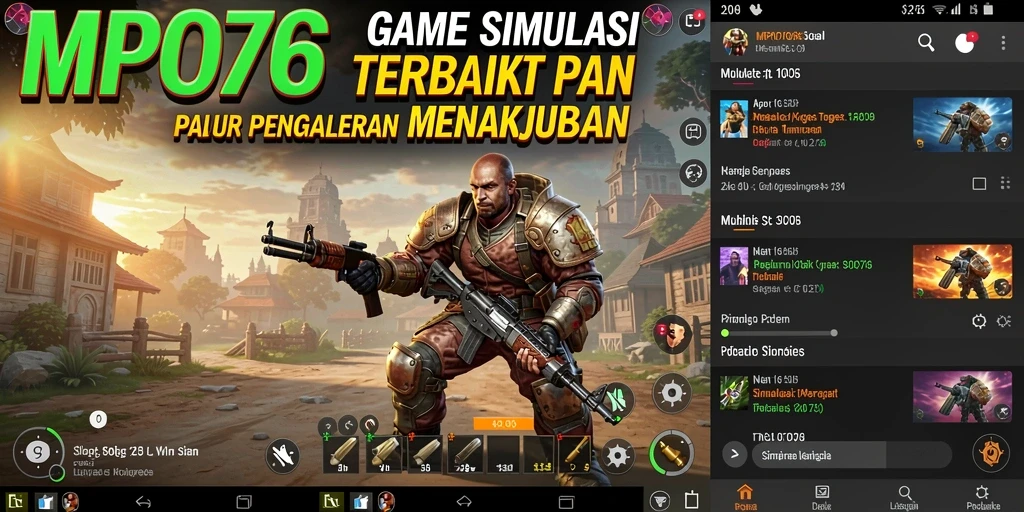 Screenshot MPO76 menunjukkan detail gameplay simulasi yang menarik.