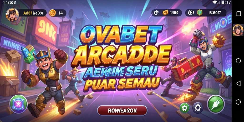 Tampilan gameplay seru dalam OVABET yang penuh tantangan.