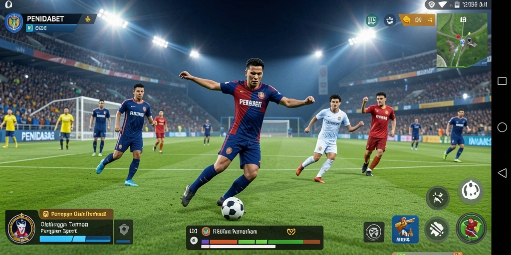 Screenshot gameplay PENIDABET yang seru dan menarik dalam pertandingan olahraga.