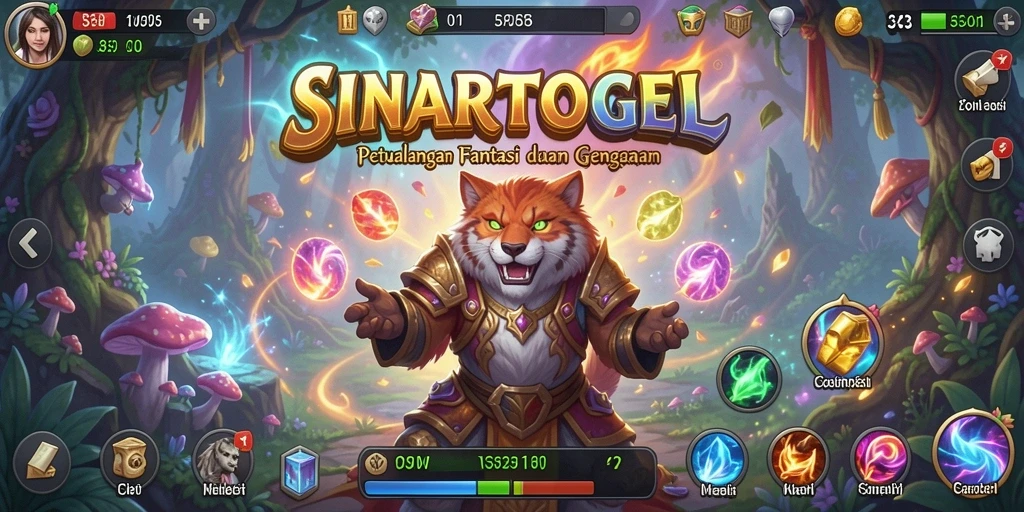 Tampilan gameplay seru dan aksi mendebarkan dalam SINARTOGEL.